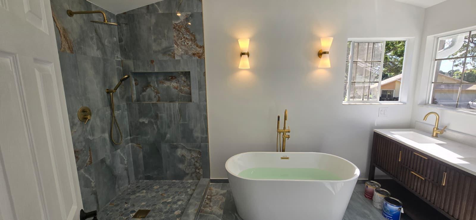 Kitchen Remodel project in Pompano Beach FL by ENCP Services