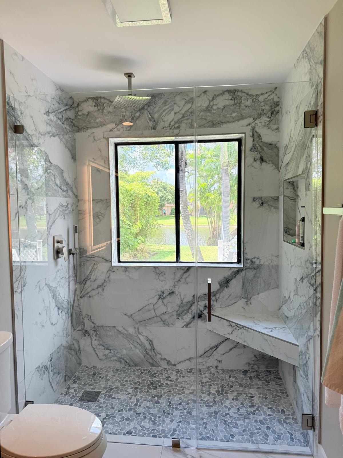 Bathroom Remodel work in progress Weston FL